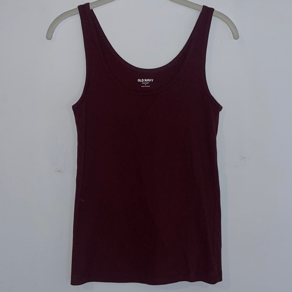 Old Navy Maroon Tank Top
